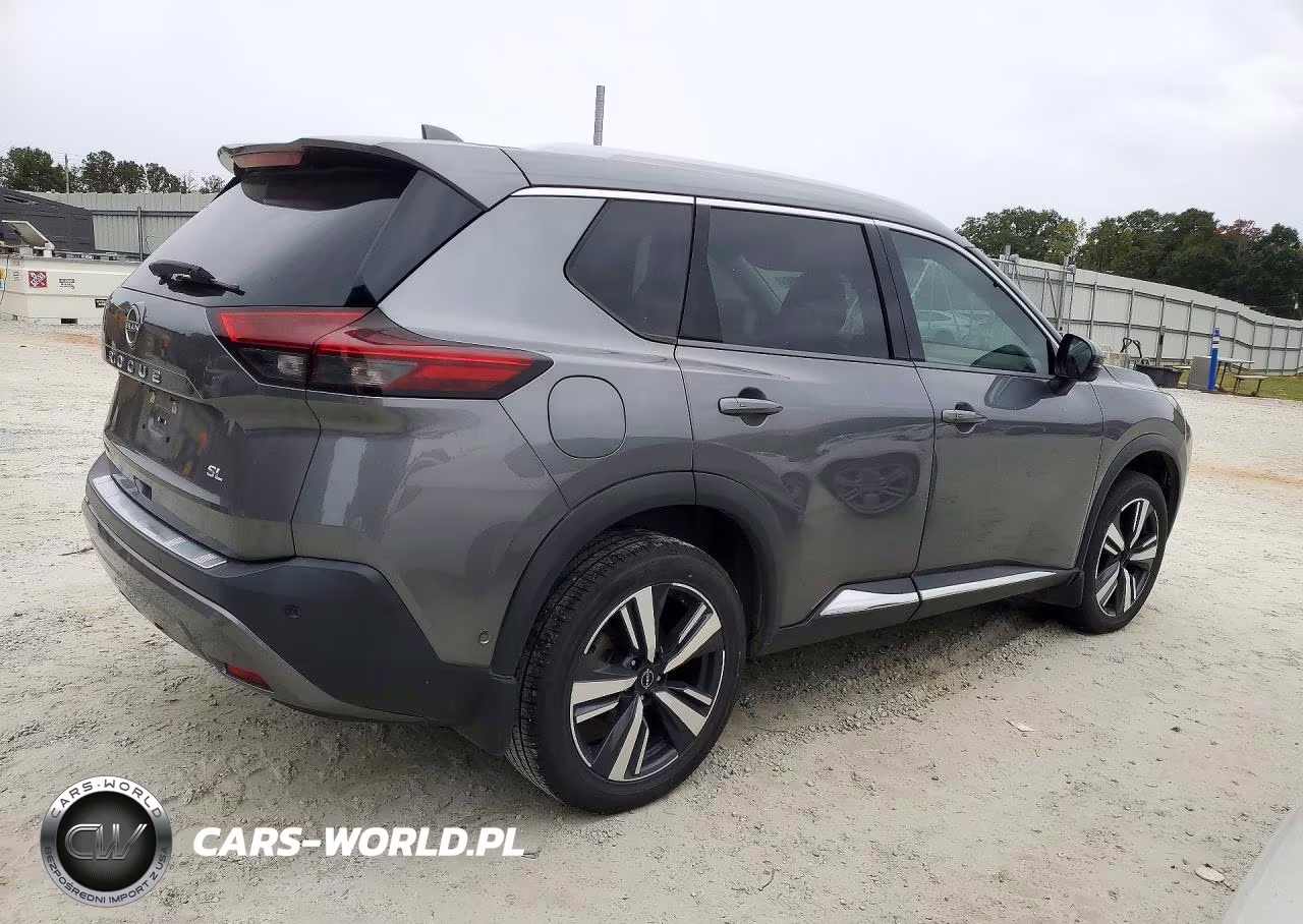 2022 Nissan Rogue Sl VIN:5N1BT3CA8NC712716 - 3