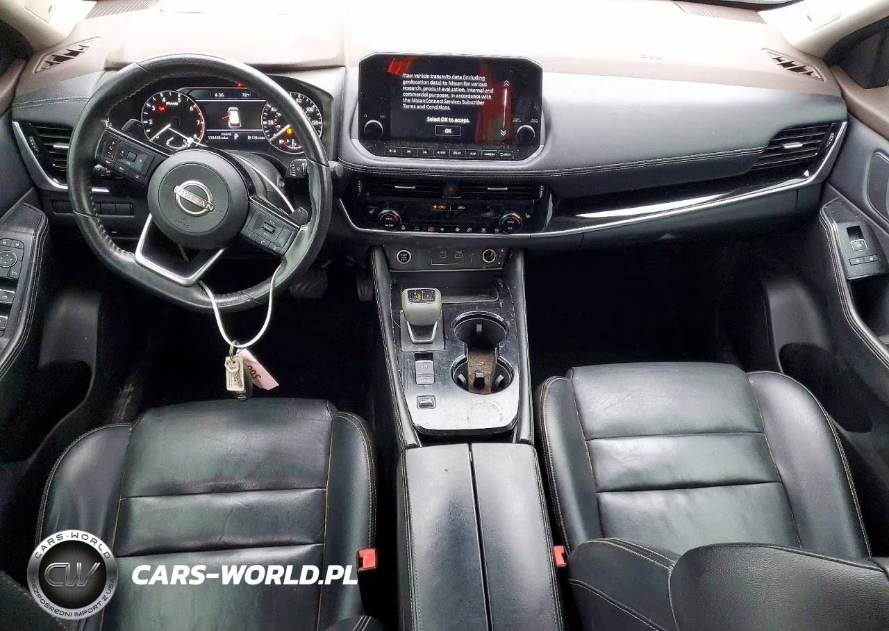 2022 Nissan Rogue Sl VIN:5N1BT3CA8NC712716 - 8