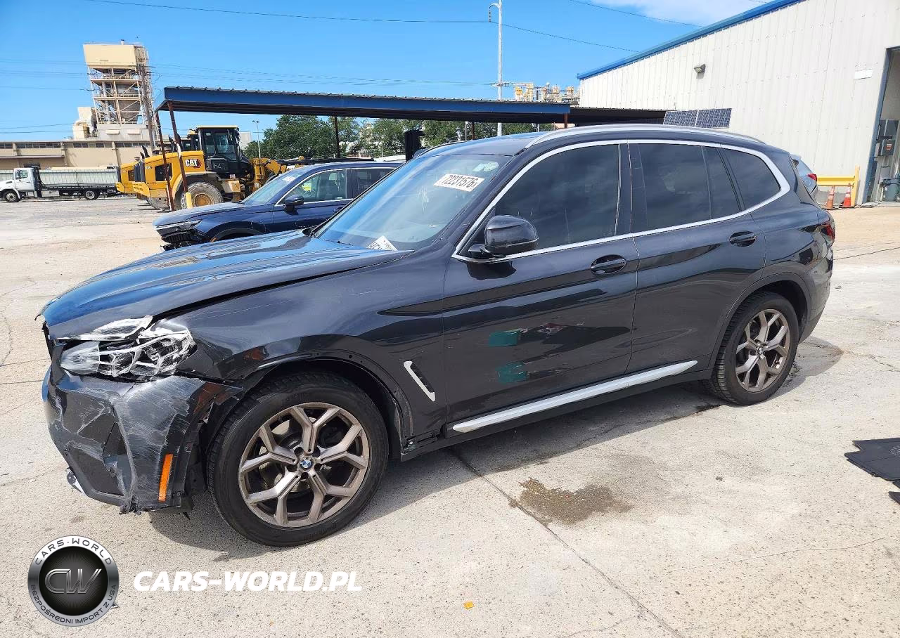 2022 BMW X3 Sdrive30I VIN:WBX47DP01NN187577 - 1