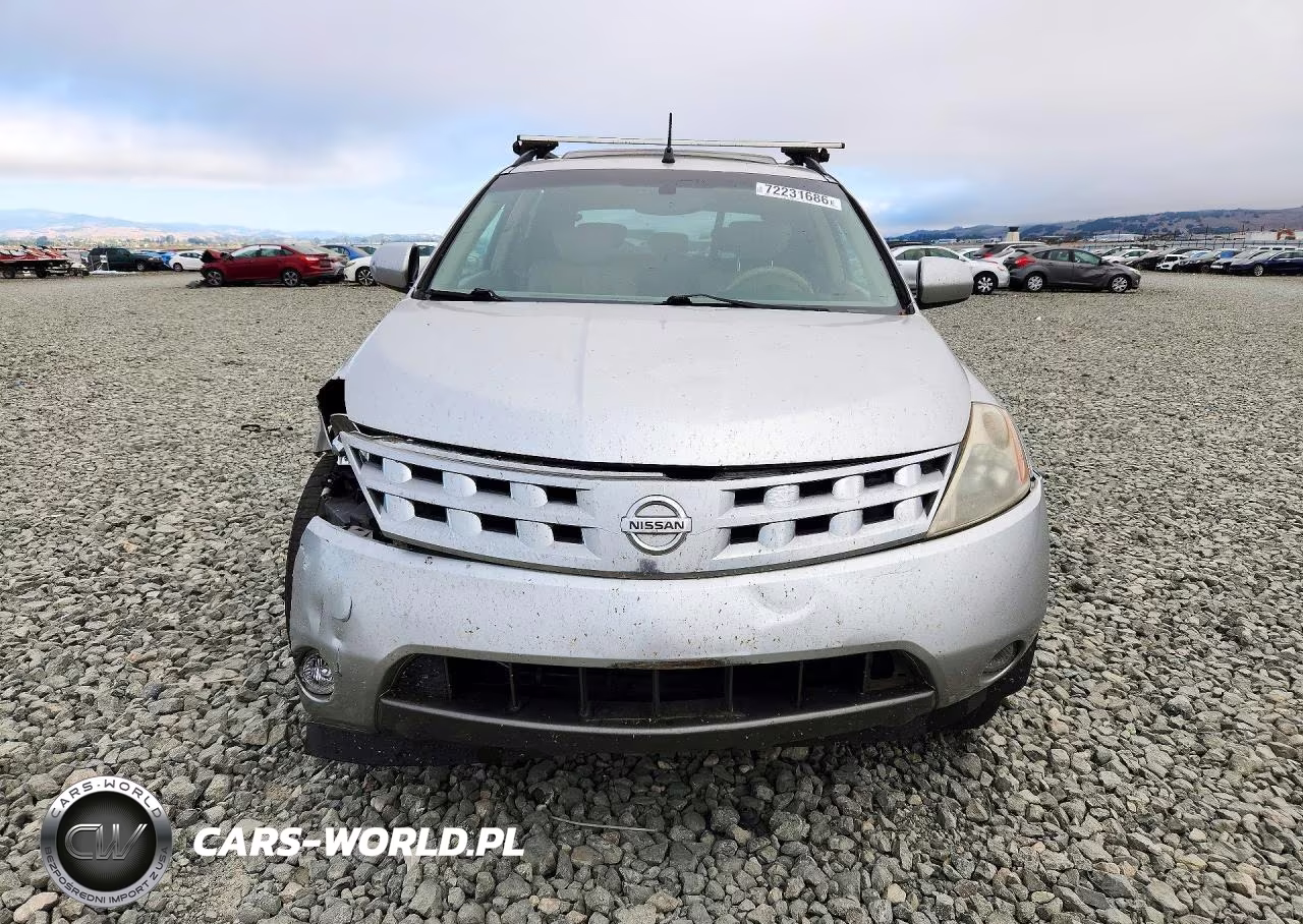 2004 Nissan Murano Sl VIN:JN8AZ08T54W203689 - 5