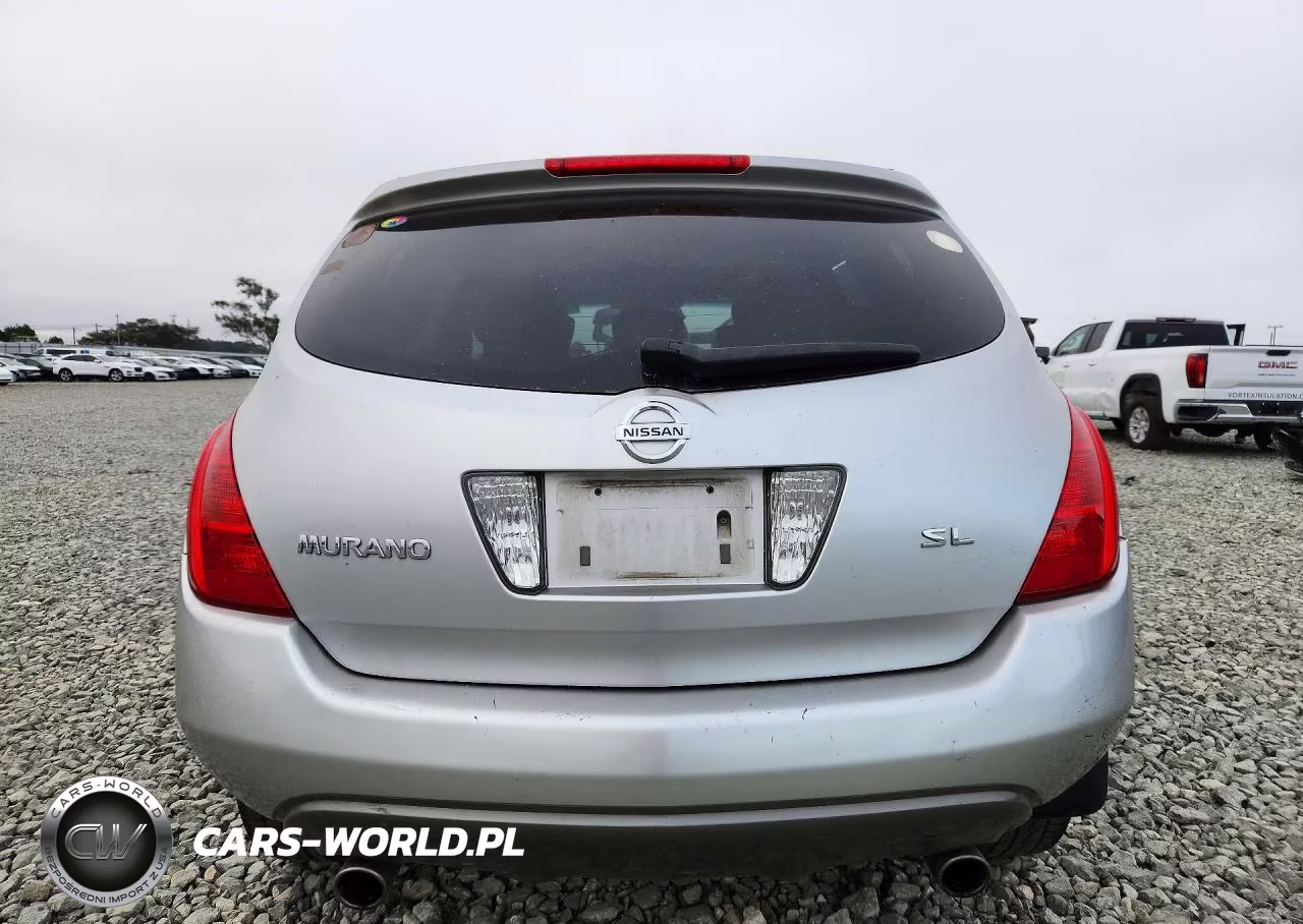 2004 Nissan Murano Sl VIN:JN8AZ08T54W203689 - 6
