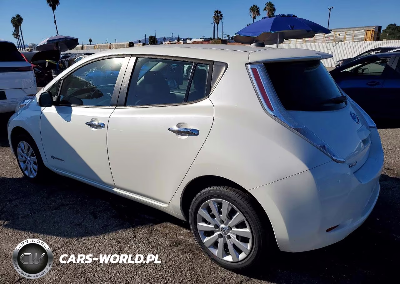 2015 Nissan Leaf S VIN:1N4AZ0CP2FC316676 - 2