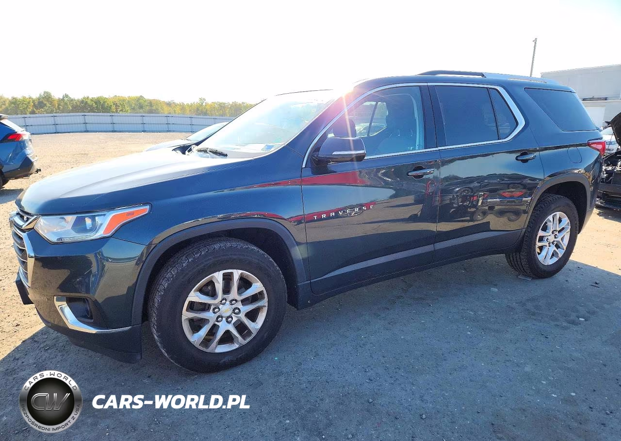 2018 Chevrolet Traverse Lt VIN:1GNEVGKW6JJ258592 - 1