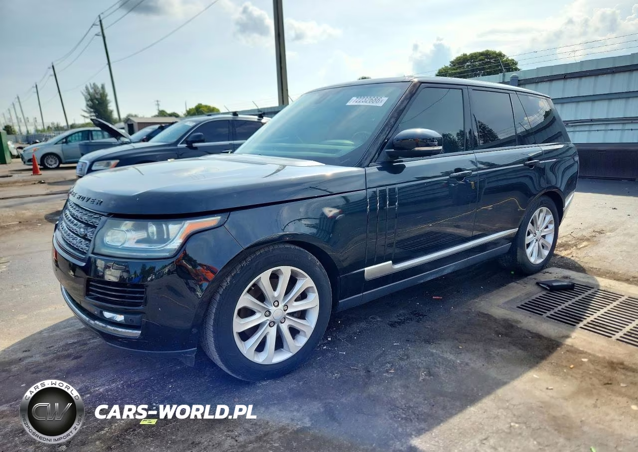 2015 Land Rover Range Rover Hse VIN:SALGS2VFXFA209176 - 1