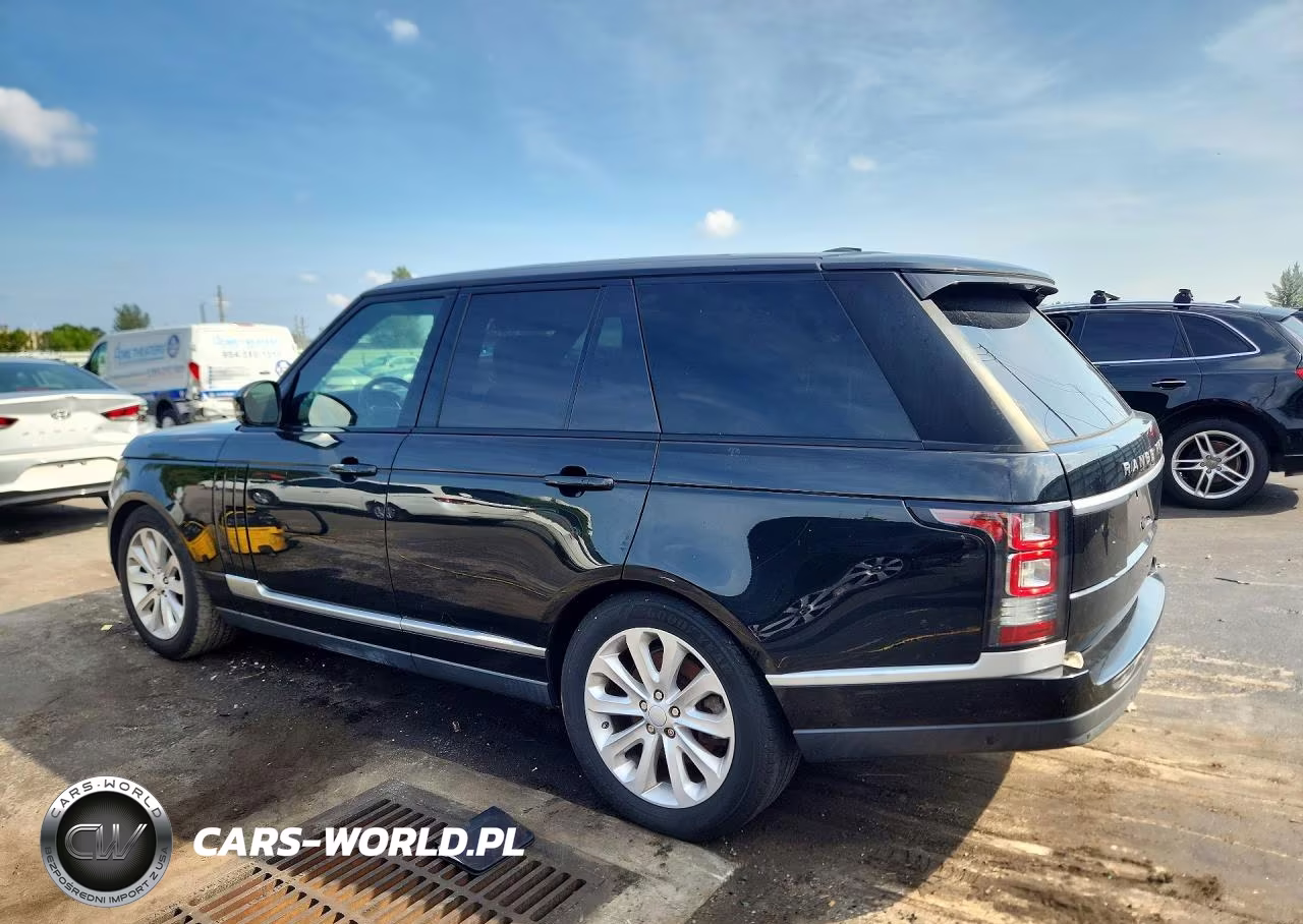 2015 Land Rover Range Rover Hse VIN:SALGS2VFXFA209176 - 2