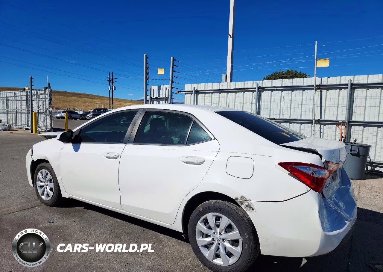 2016 Toyota Corolla Le VIN:5YFBURHE7GP370427 - 2