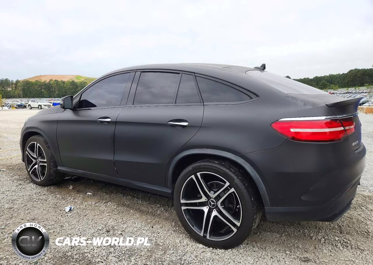 2019 Mercedes-Benz Gle Coupe 43 Amg VIN:4JGED6EBXKA126916 - 2