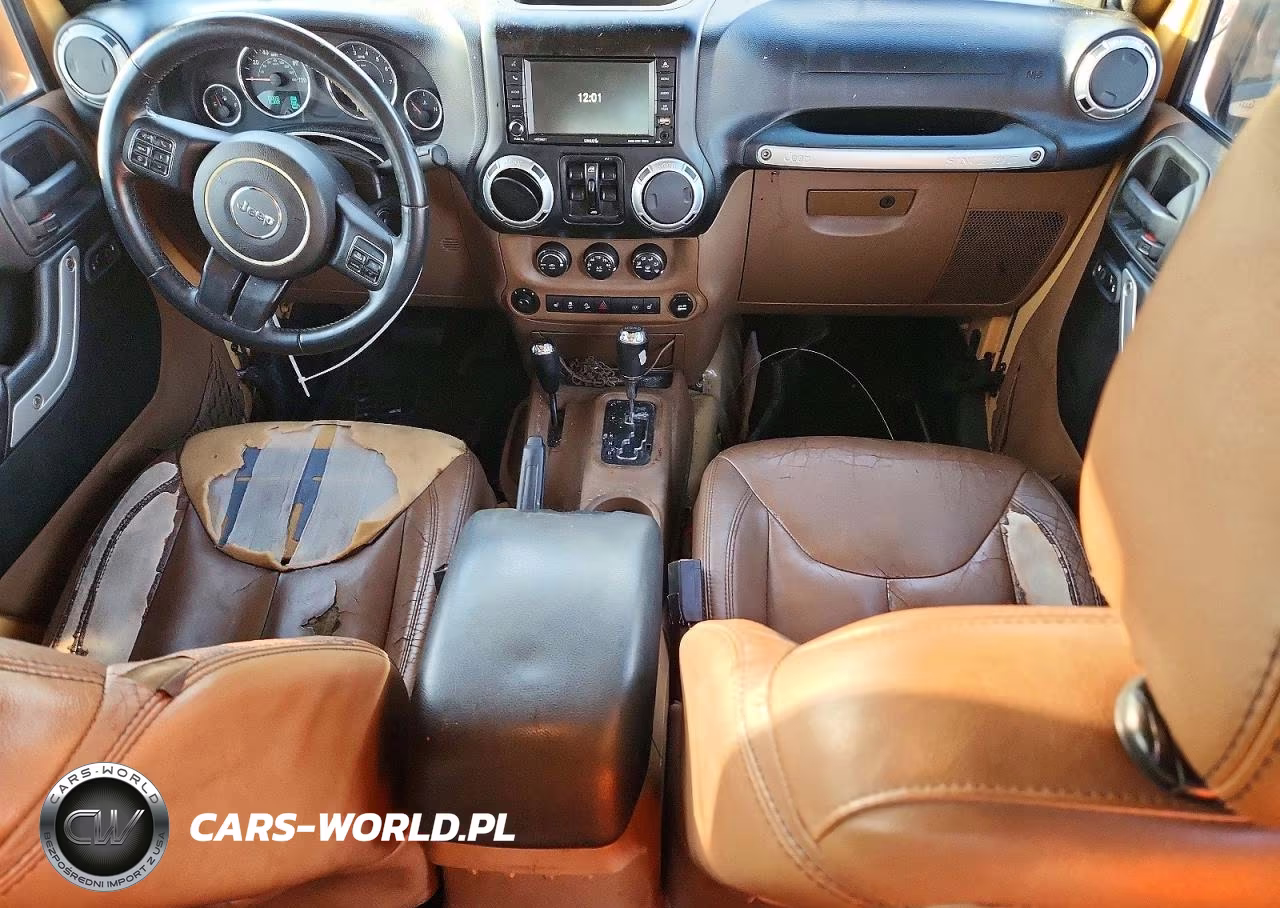 2014 Jeep Wrangler Unlimited Sahara VIN:1C4BJWEG5EL110854 - 8