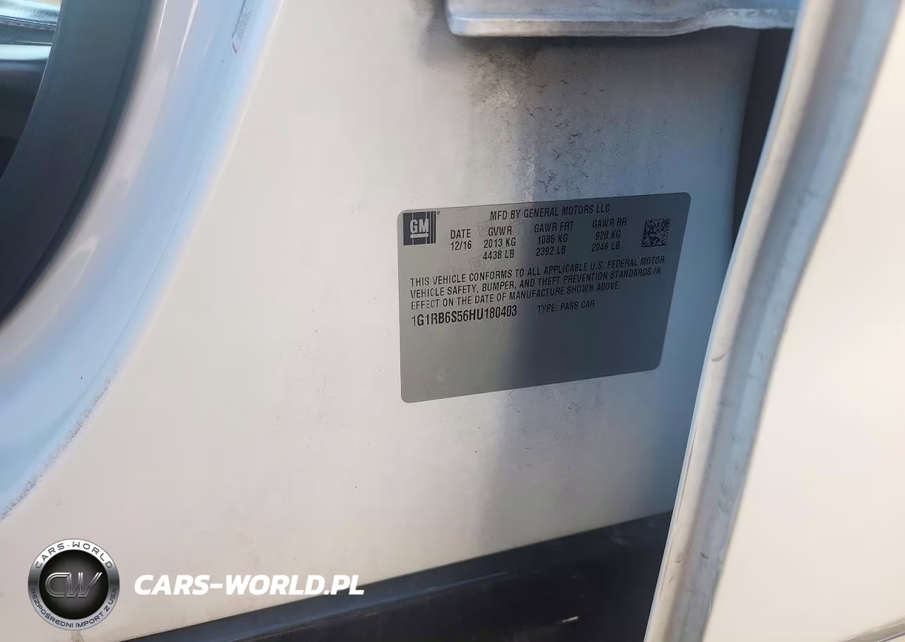 2017 Chevrolet Volt Premier VIN:1G1RB6S56HU180403 - 12