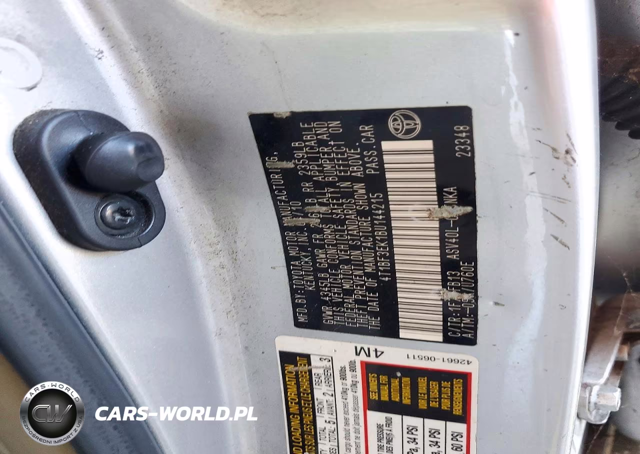 2011 Toyota Camry Le VIN:4T1BF3EK1BU144215 - 12