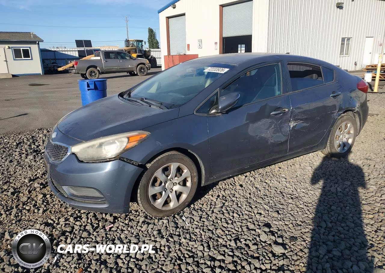 2014 Kia Forte Lx VIN:KNAFX4A6XE5140435 - 1