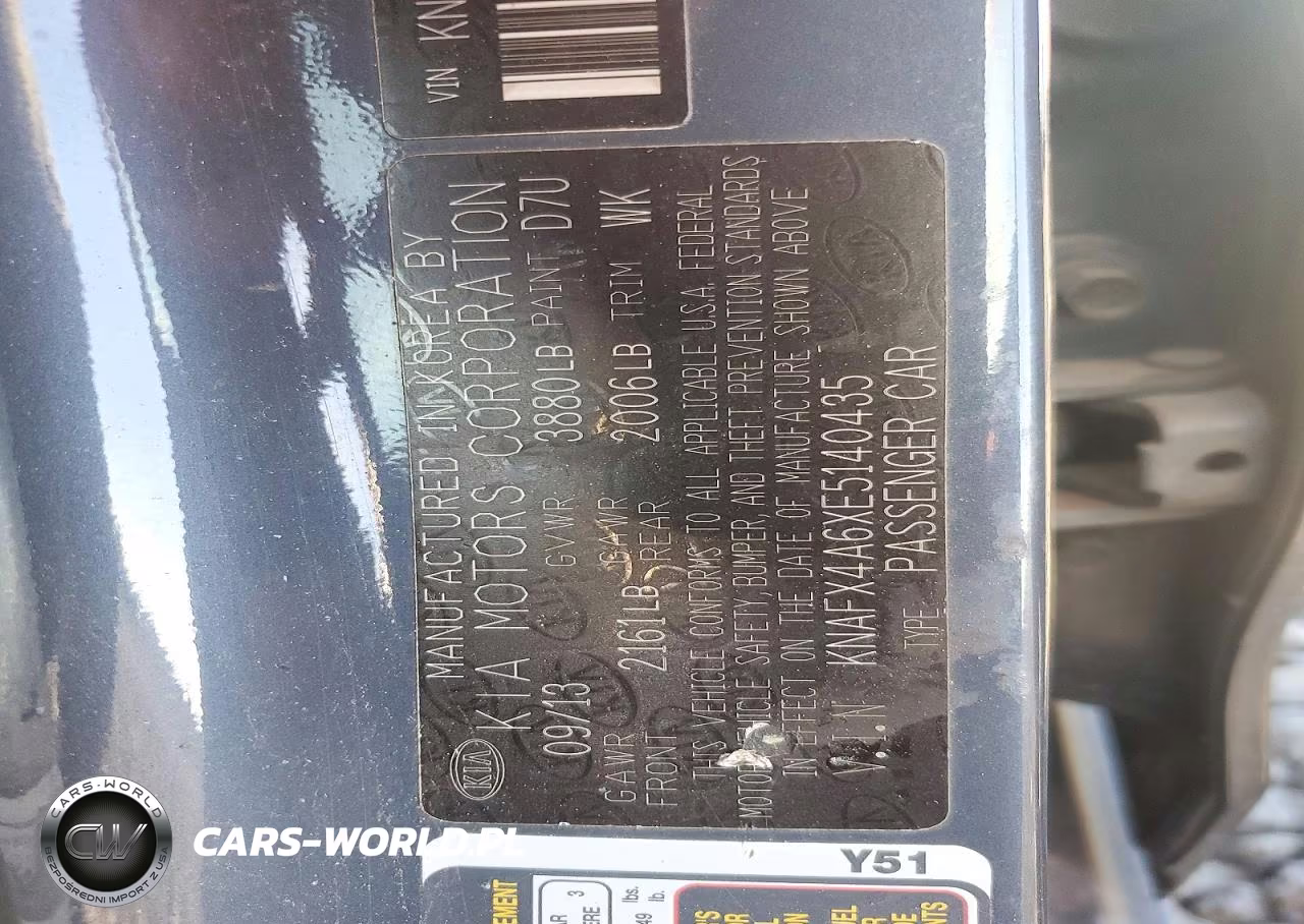 2014 Kia Forte Lx VIN:KNAFX4A6XE5140435 - 12