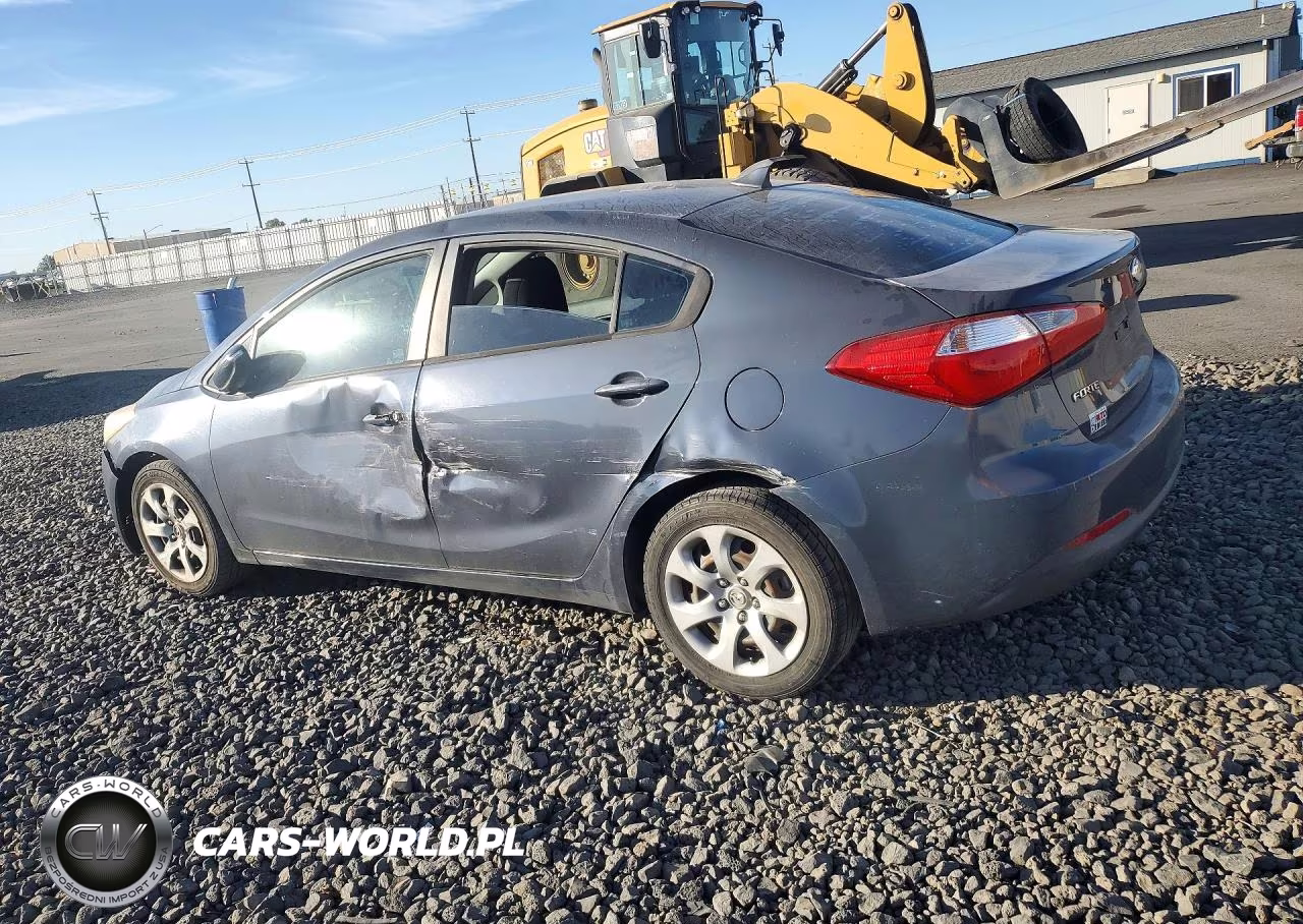 2014 Kia Forte Lx VIN:KNAFX4A6XE5140435 - 2
