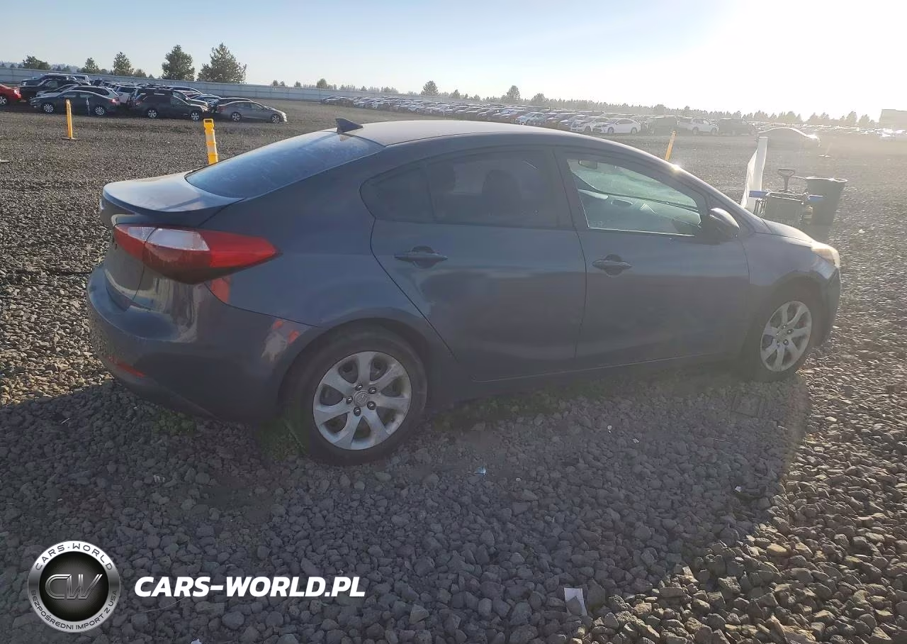 2014 Kia Forte Lx VIN:KNAFX4A6XE5140435 - 3