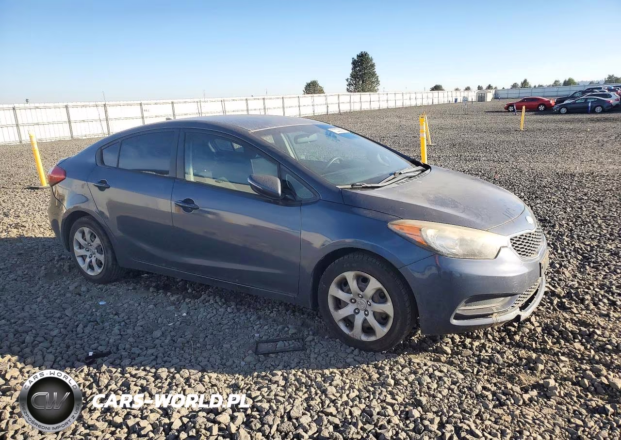 2014 Kia Forte Lx VIN:KNAFX4A6XE5140435 - 4