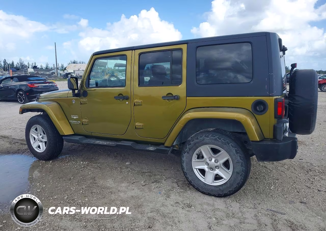 2008 Jeep Wrangler Unlimited Sahara VIN:1J8GA59138L506347 - 2