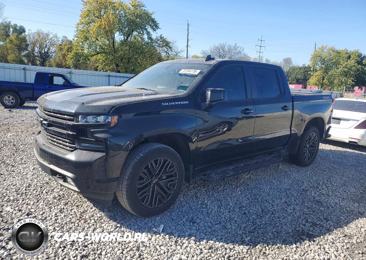 2020 Chevrolet Silverado K1500 Rst VIN:1GCUYEET9LZ247754 - 1