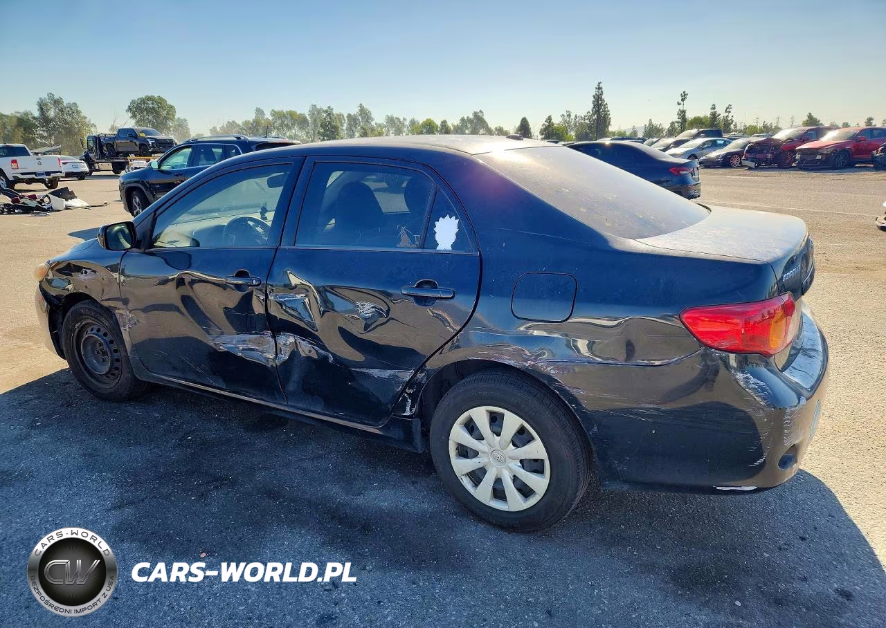 2009 Toyota Corolla Le VIN:JTDBL40E199047615 - 2