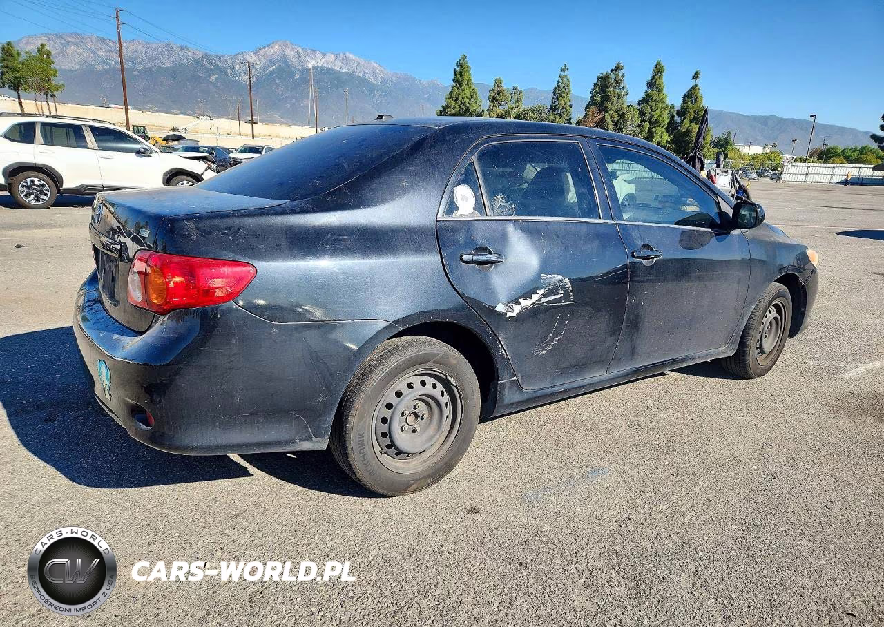 2009 Toyota Corolla Le VIN:JTDBL40E199047615 - 3