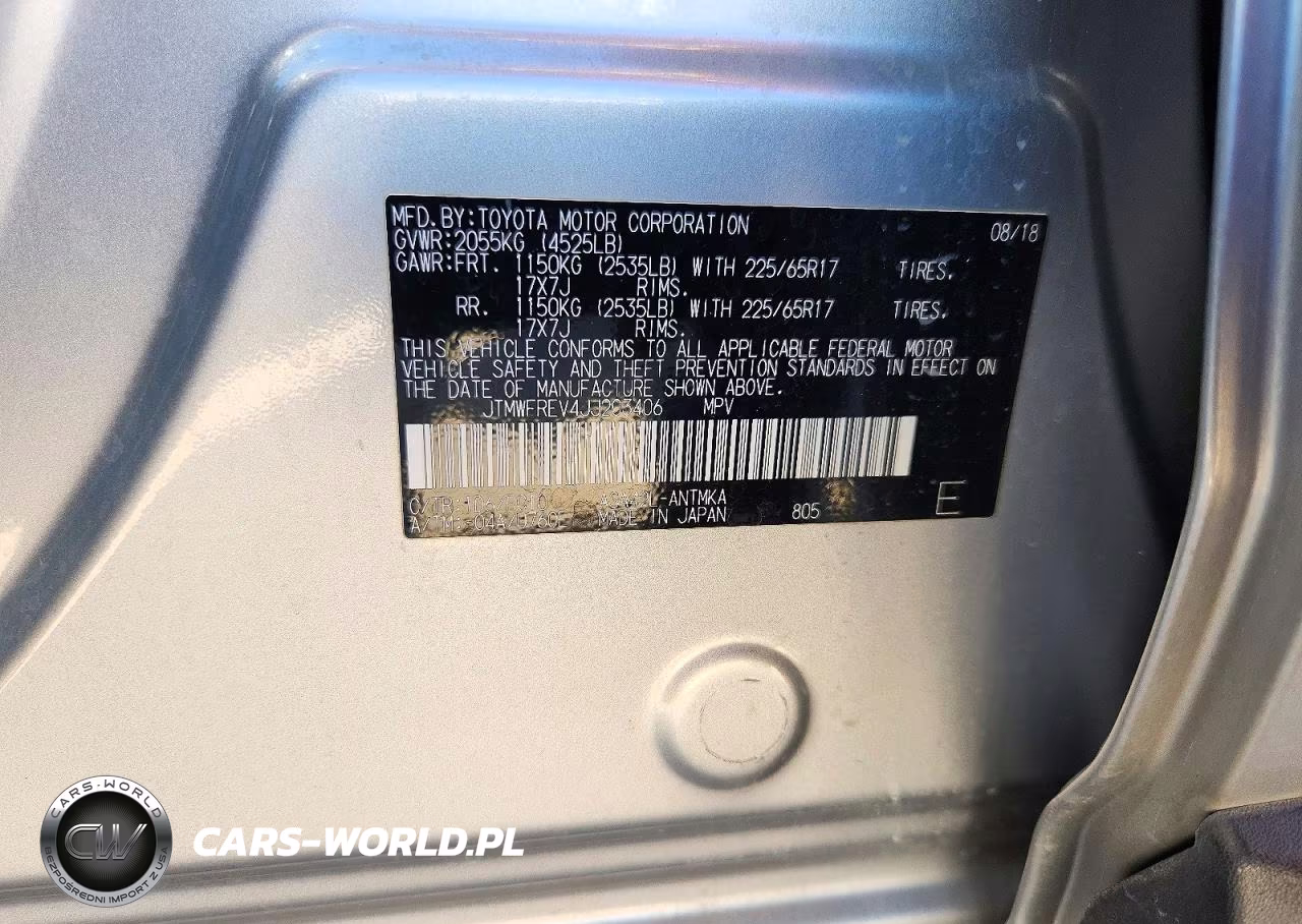 2018 Toyota Rav4 Xle VIN:JTMWFREV4JJ203406 - 13