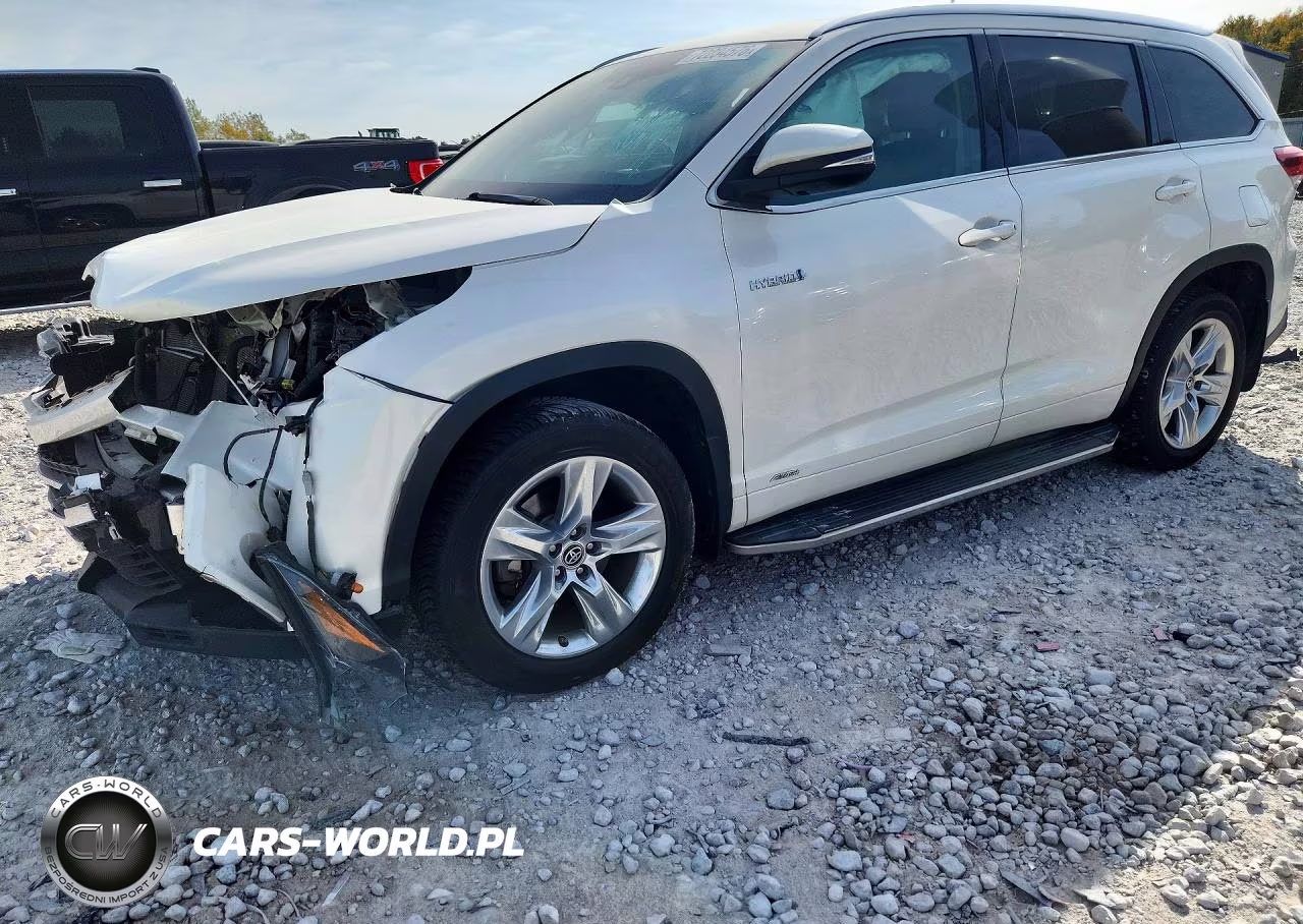 2019 Toyota Highlander Hybrid Limited VIN:5TDDGRFH7KS076636 - 1