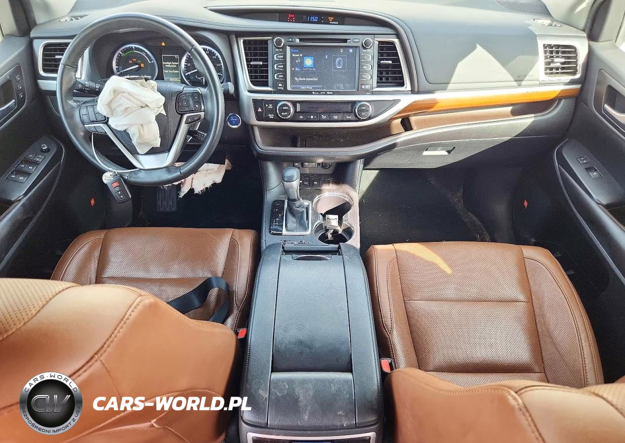 2019 Toyota Highlander Hybrid Limited VIN:5TDDGRFH7KS076636 - 8