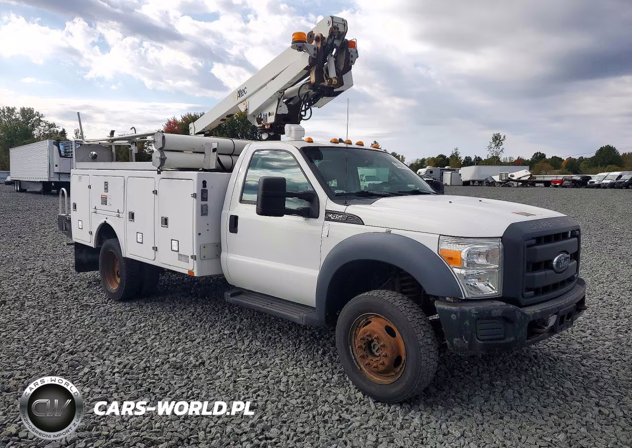 2013 Ford F450 Super Duty Utility - Service Truck VIN:1FDUF4HY0DEB43066 - 4