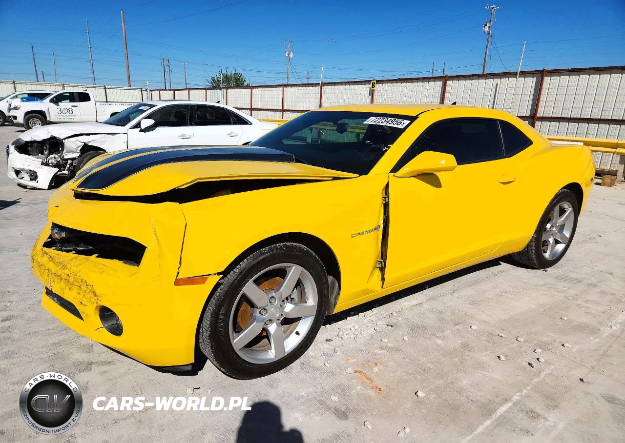 2010 Chevrolet Camaro Lt VIN:2G1FB1EV0A9207616 - 1