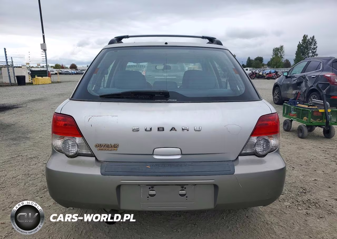 2005 Subaru Impreza Outback Sport VIN:JF1GG68555H801180 - 6