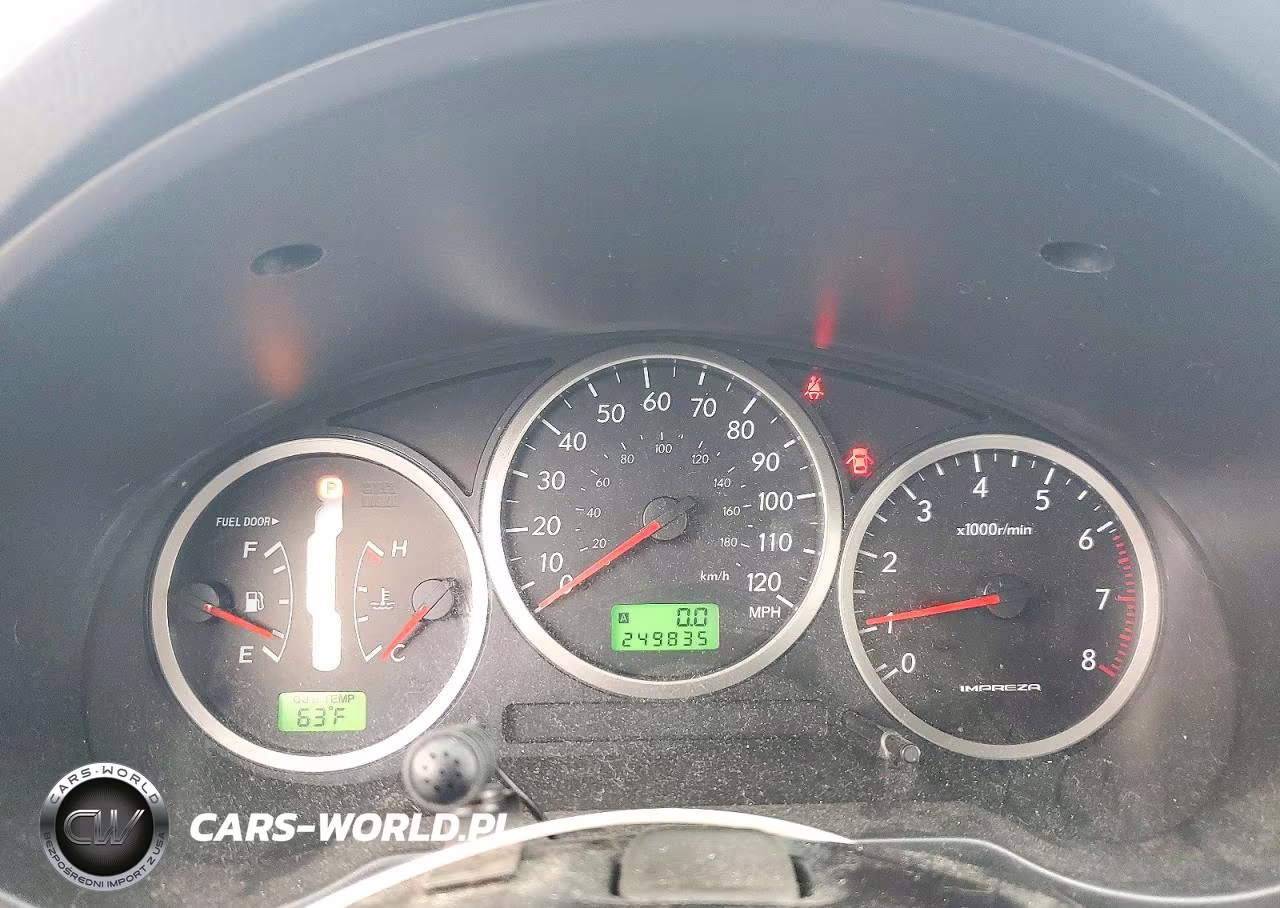 2005 Subaru Impreza Outback Sport VIN:JF1GG68555H801180 - 9