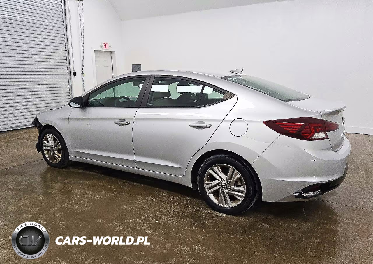 2019 Hyundai Elantra Sel VIN:KMHD84LF2KU745227 - 2