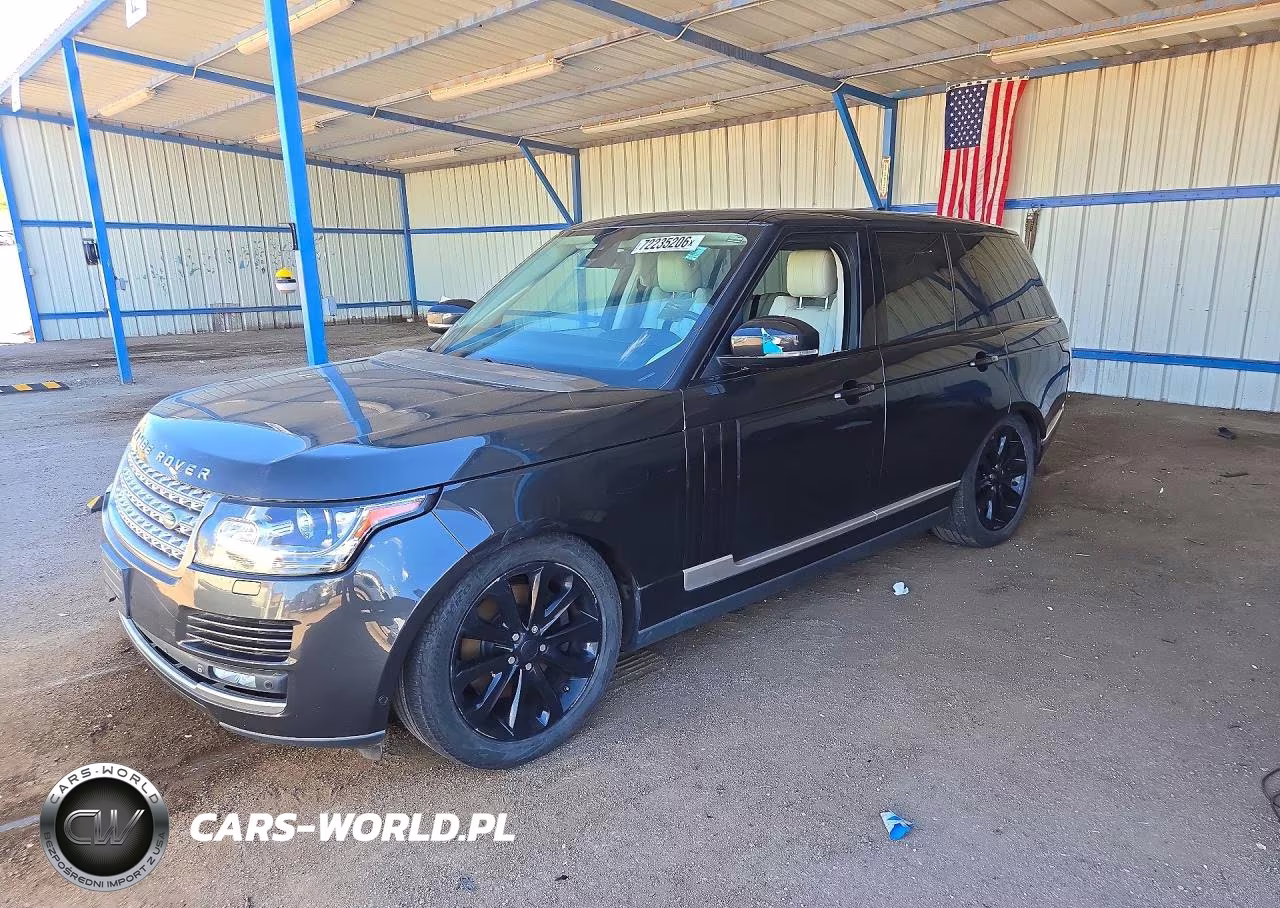 2015 Land Rover Range Rover Hse VIN:SALGS2VF6FA229327 - 1