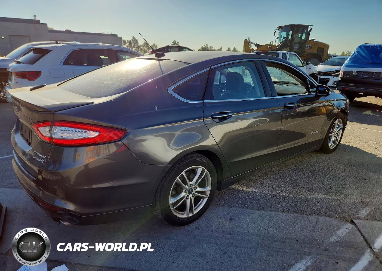 2015 Ford Fusion Titanium Hev VIN:3FA6P0RU5FR283148 - 3
