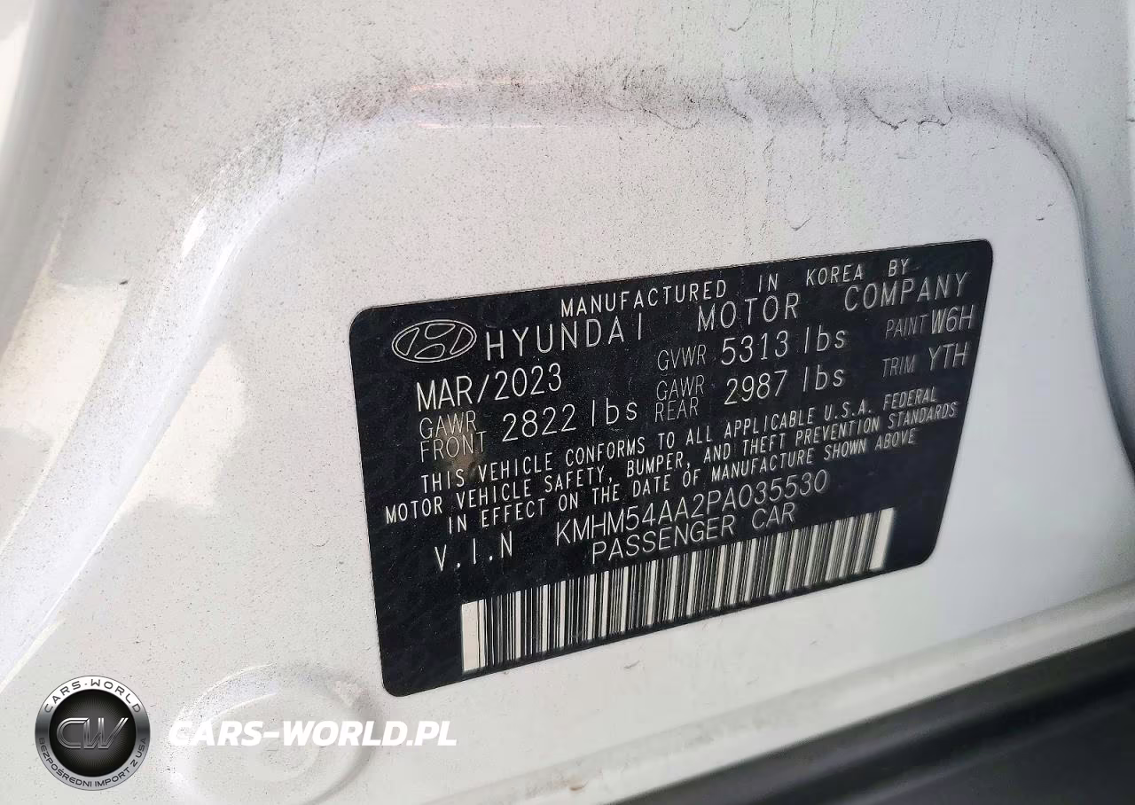2023 Hyundai Ioniq 6 Limited VIN:KMHM54AA2PA035530 - 12