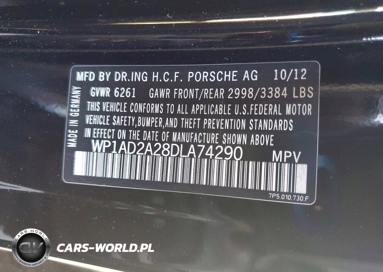 2013 Porsche Cayenne Gts VIN:WP1AD2A28DLA74290 - 14
