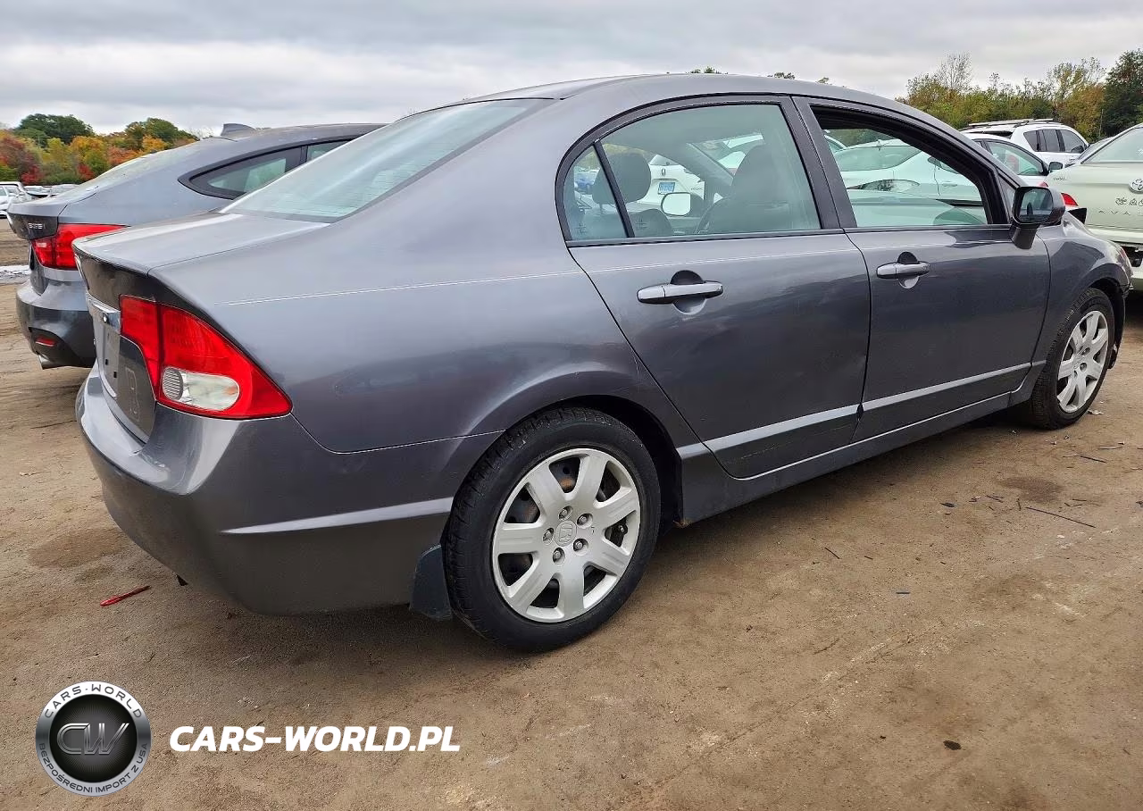 2010 Honda Civic Lx VIN:2HGFA1F56AH323743 - 3