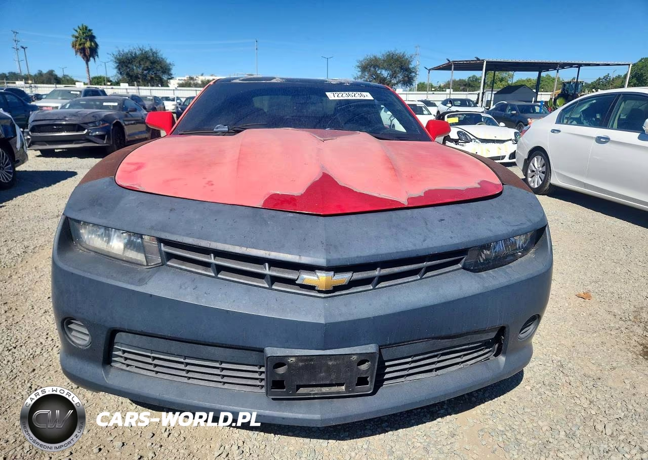 2015 Chevrolet Camaro Ls VIN:2G1FB1E39F9311088 - 5