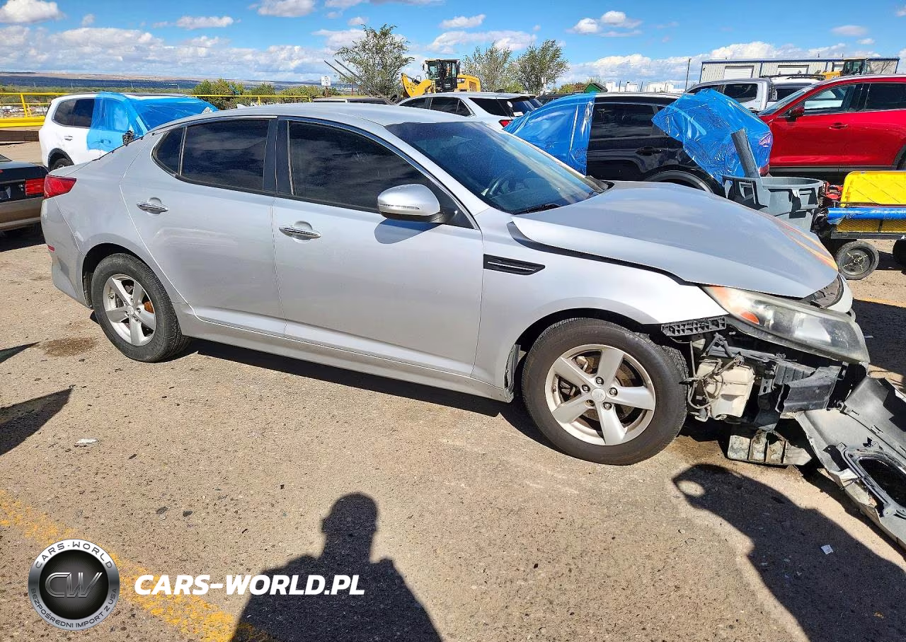 2014 Kia Optima Lx VIN:5XXGM4A70EG259275 - 4