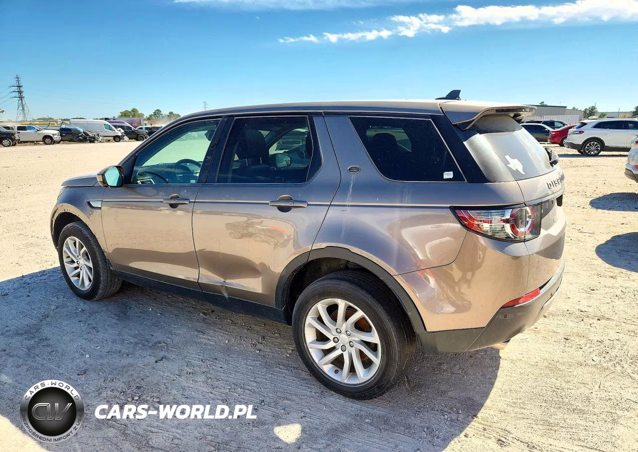 2016 Land Rover Discovery Sport Hse VIN:SALCR2BG2GH628008 - 2