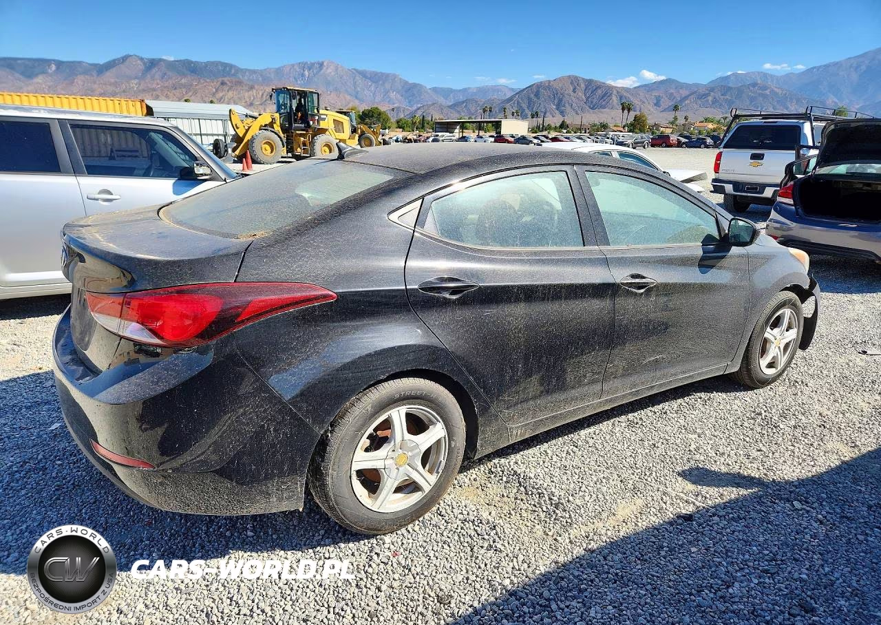 2016 Hyundai Elantra Se VIN:5NPDH4AEXGH663262 - 3