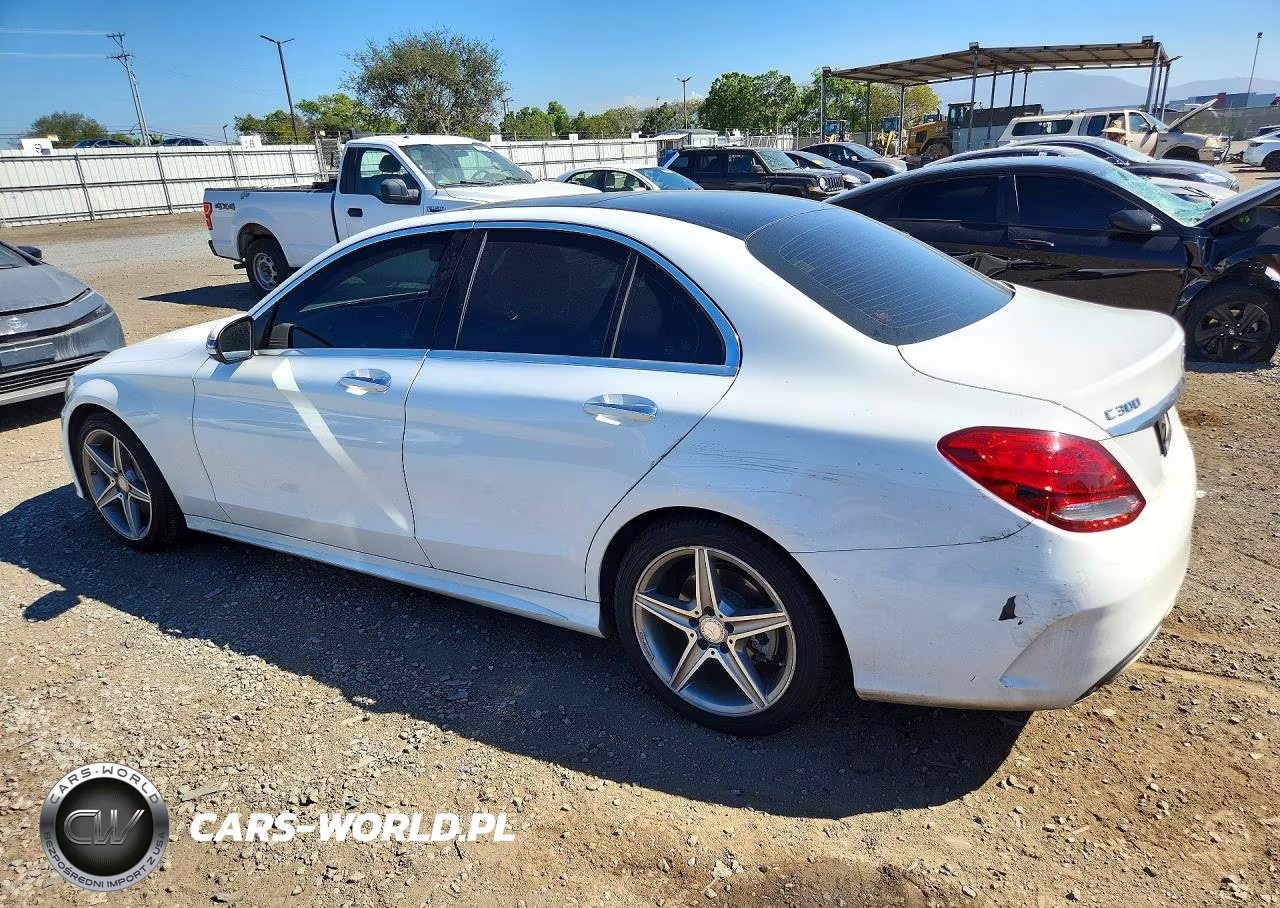 2017 Mercedes-Benz C 300 VIN:55SWF4JB6HU205916 - 2