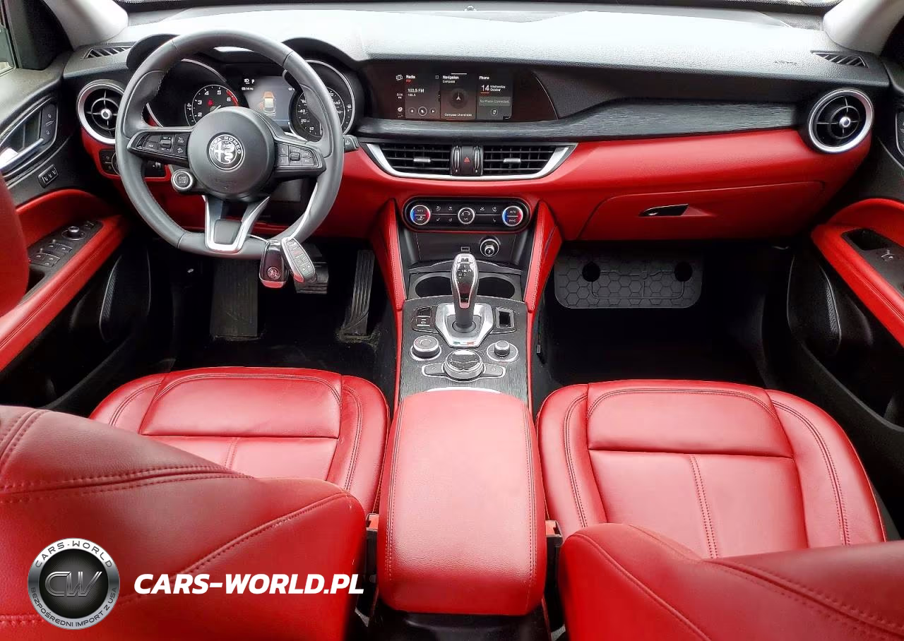 2021 Alfa Romeo Stelvio Sport VIN:ZASPAKAN2M7D11399 - 8
