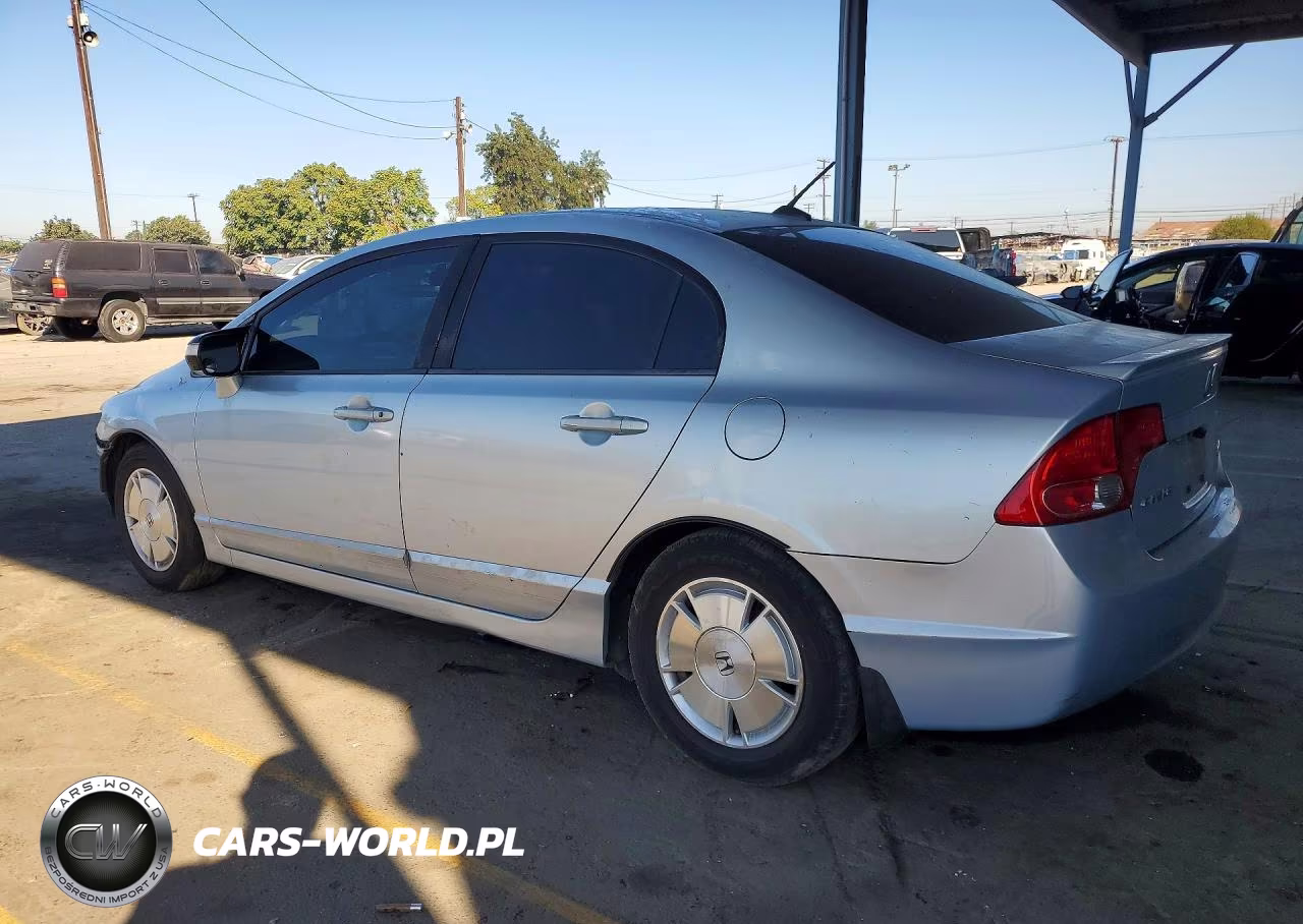 2007 Honda Civic Hybrid VIN:JHMFA36227S014125 - 2