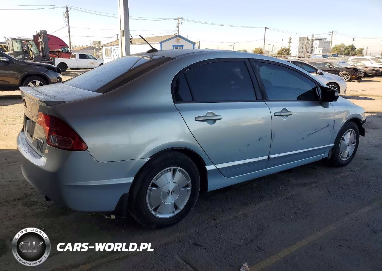 2007 Honda Civic Hybrid VIN:JHMFA36227S014125 - 3