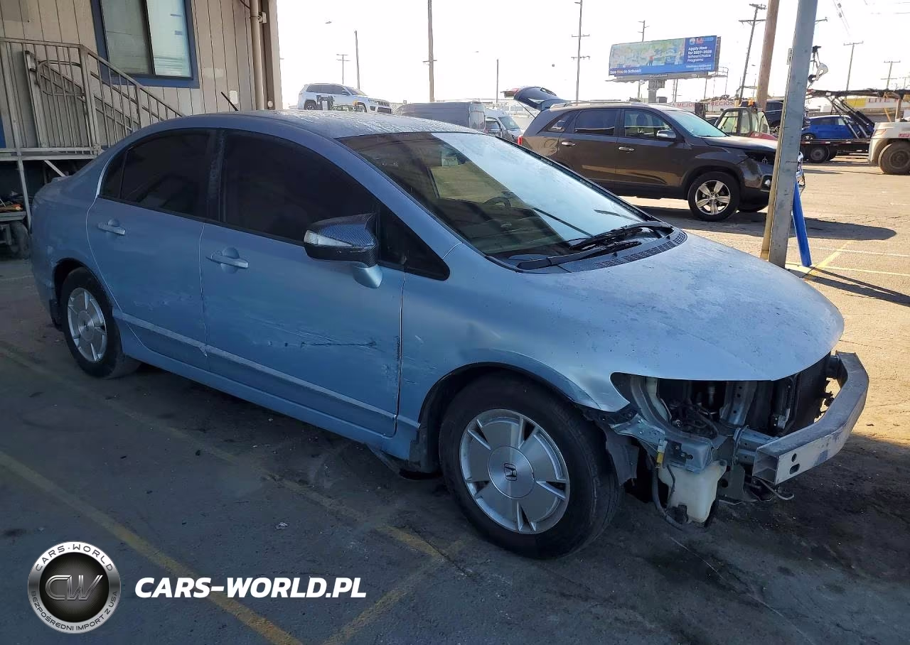 2007 Honda Civic Hybrid VIN:JHMFA36227S014125 - 4