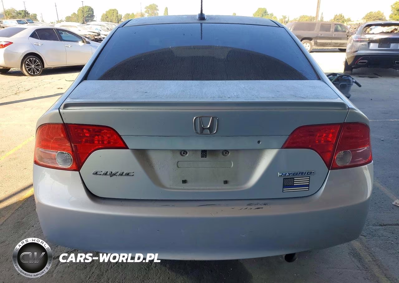 2007 Honda Civic Hybrid VIN:JHMFA36227S014125 - 6