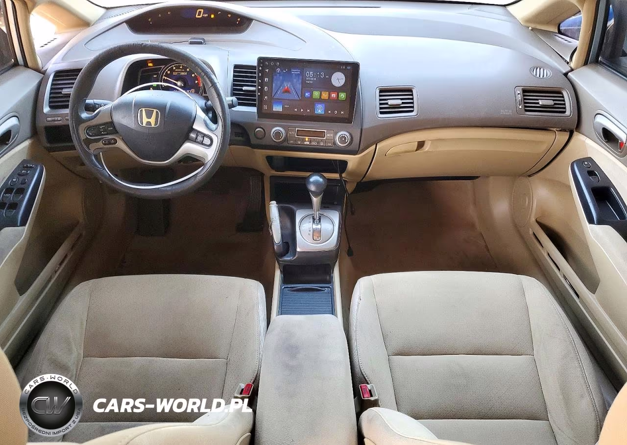 2007 Honda Civic Hybrid VIN:JHMFA36227S014125 - 8