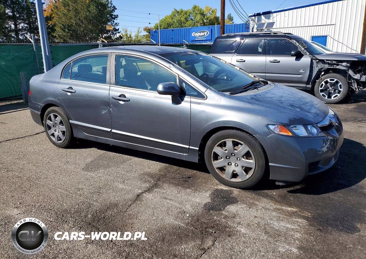 2009 Honda Civic Lx VIN:2HGFA16519H538975 - 4