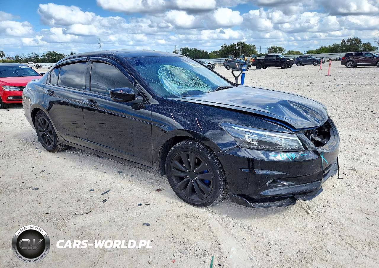 2012 Honda Accord Exl VIN:1HGCP3F81CA001598 - 4