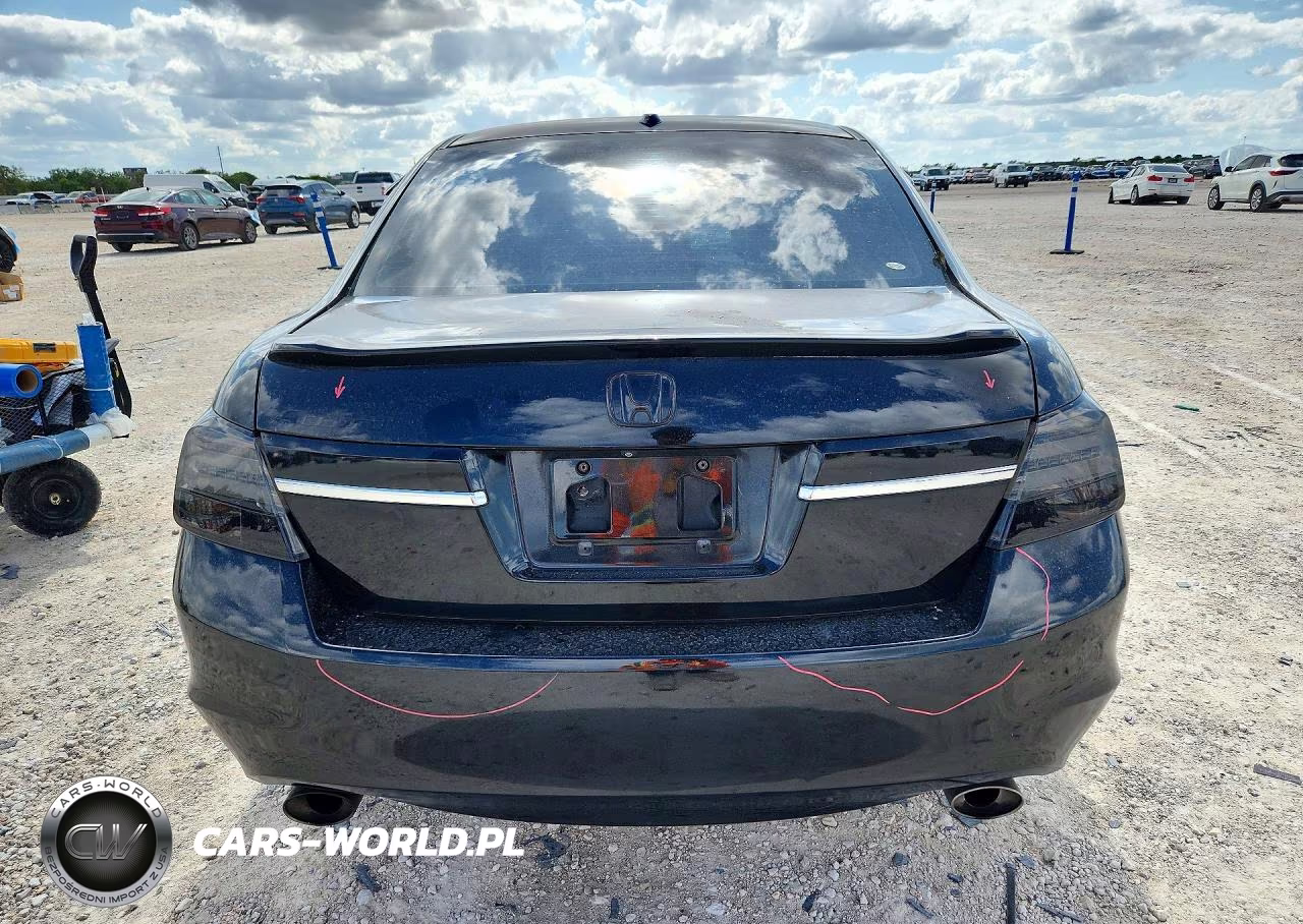 2012 Honda Accord Exl VIN:1HGCP3F81CA001598 - 6